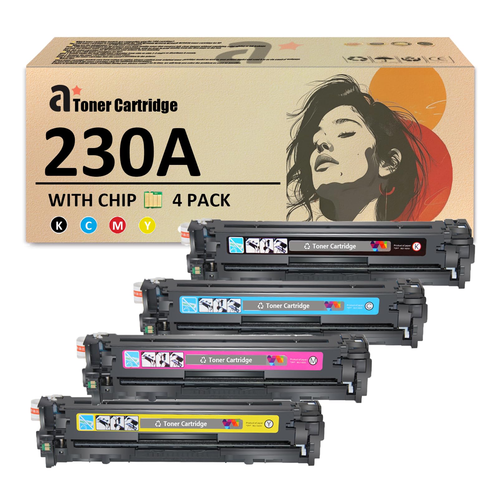 Toner HP 230 - W2300 Compatible
